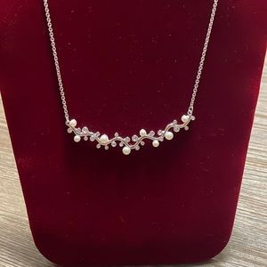 Swarovski Crystal and Pearl Necklace